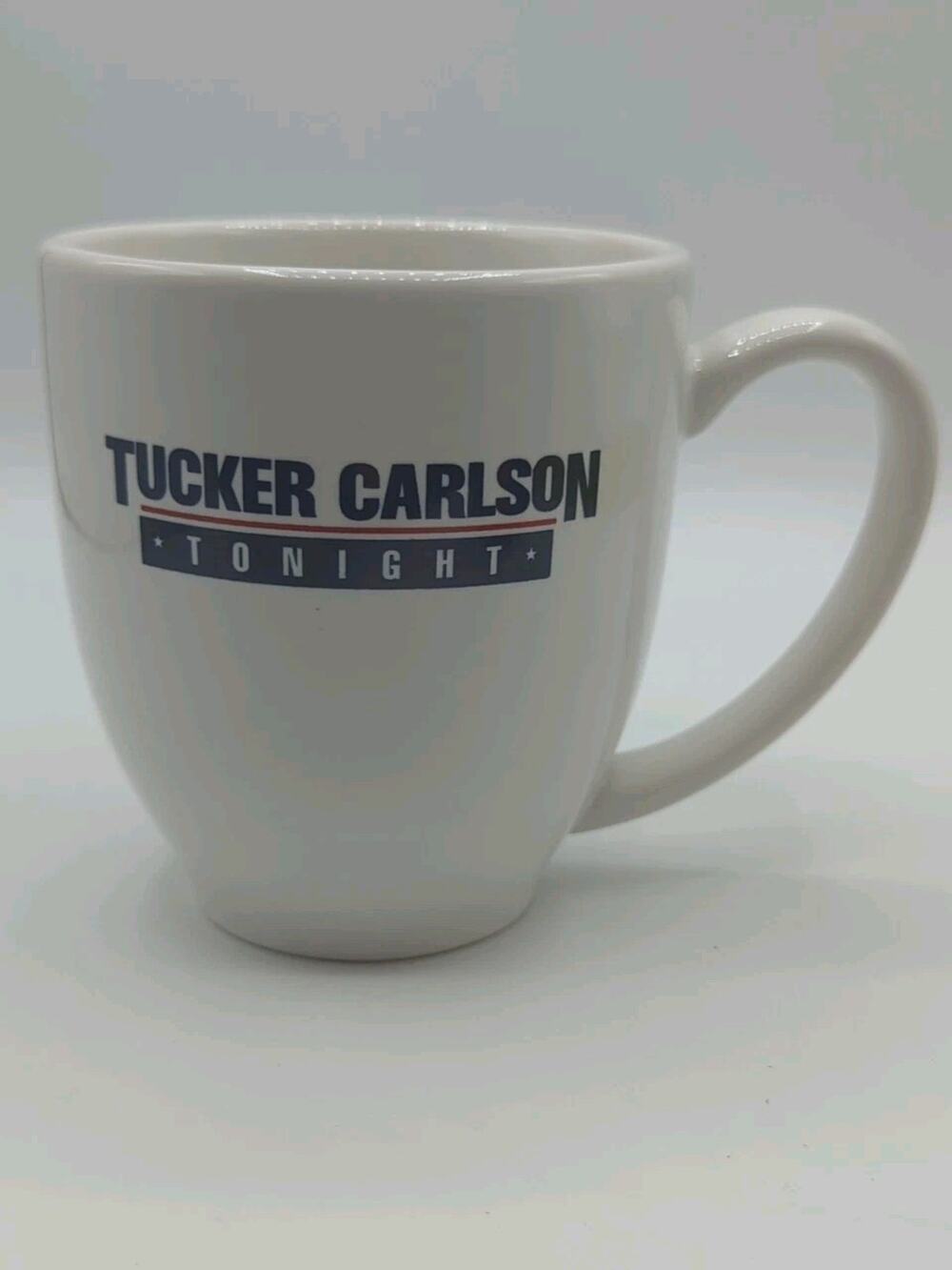 Authentic Tucker Carlson Tonight Show Coffee Mug Fox News Channel Made In USA